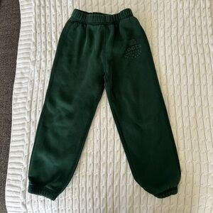 Kids Size 4T Green Roots Kids Joggers